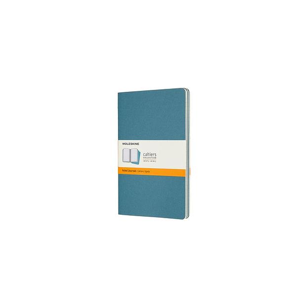 Блокнот Moleskine Cahier Journal, 80стр, в линейку, голубой [ch016b44] фото 1