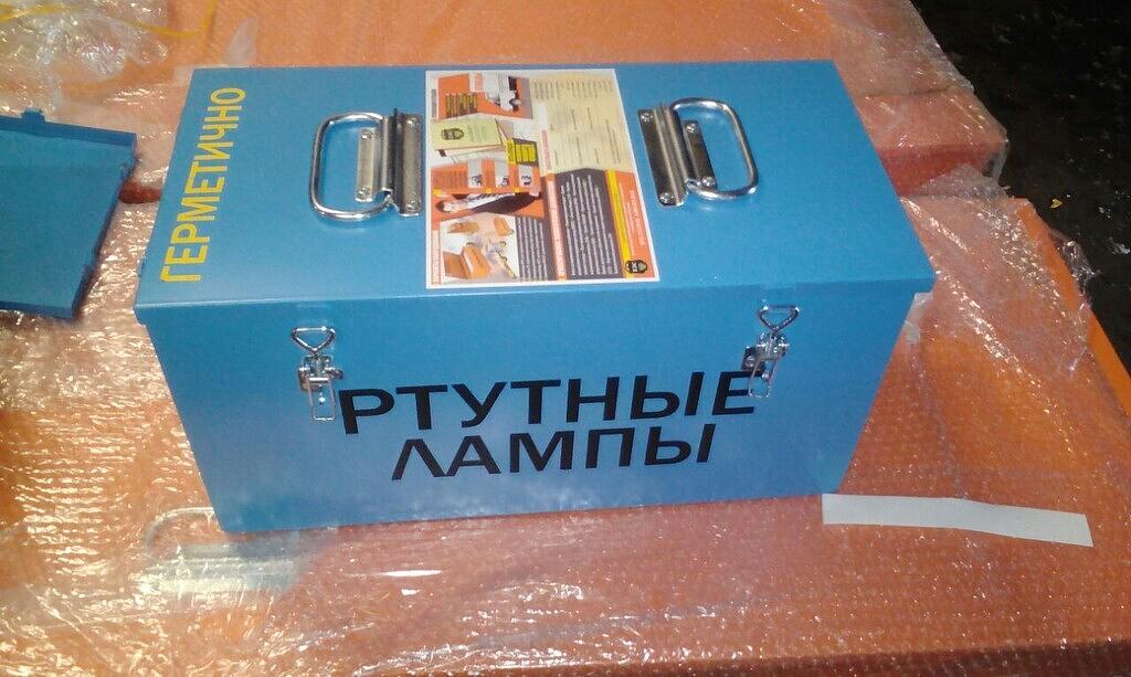 Контейнер для битых ламп КРЛ 500*500*600 фото 1