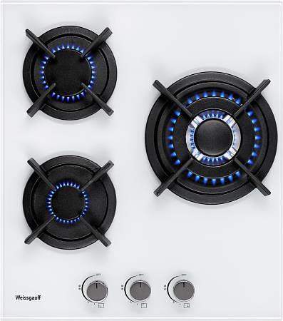 Газовая варочная поверхность HGG 451 WGH WEISSGAUFF фото 1