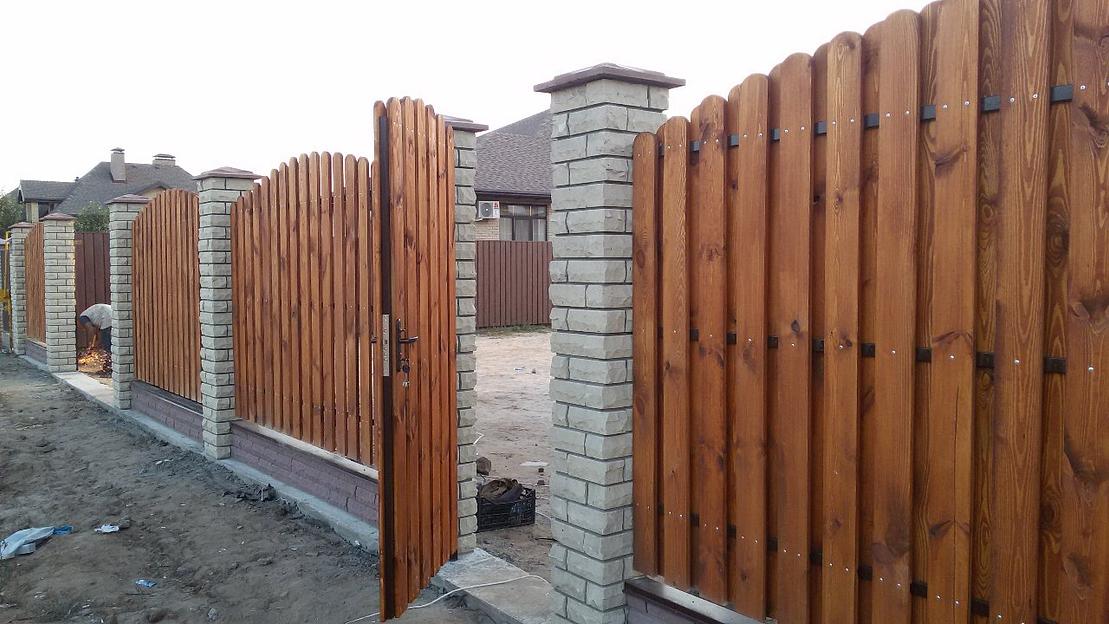 Заборы из дерева опт фото 1