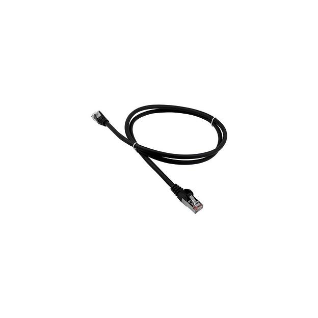 Патч-корд LanMaster вилка RJ-45, вилка RJ-45, кат.5E, LSZH, 10м, черный [lan-pc45/s5e-10-bk] фото 1