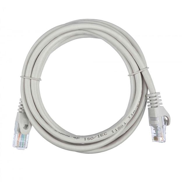 Кабель ACD Патч-корд ACD-LPU5E-20A |ACD-LPU5E-20A| Cat5e UTP 24AWG 4Pair, 7/0.18мм CCA Серый,2.0м, (741500) фото 1