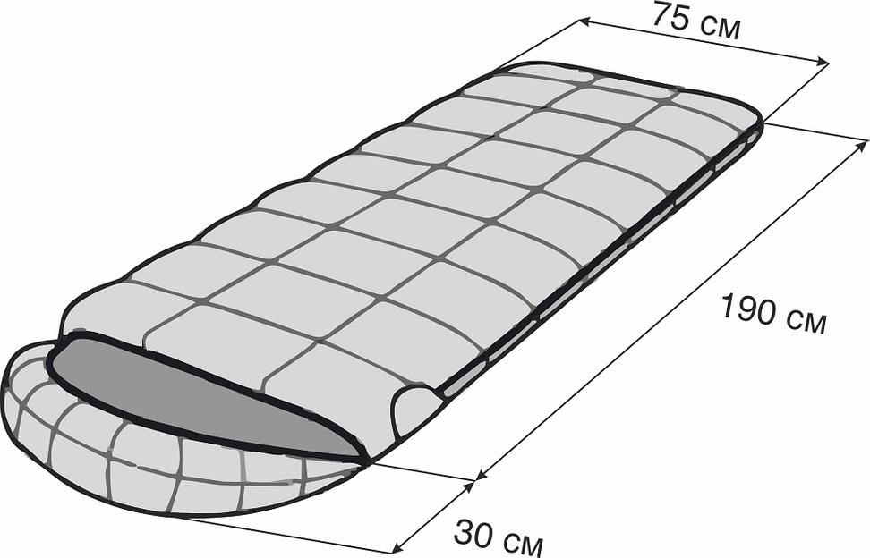 Спальный мешок Оса «Буран» -30 °C фото 5