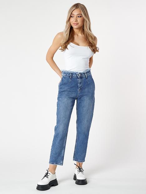 Джинсы прямые BOLD WOMAN 816-1S фото 1