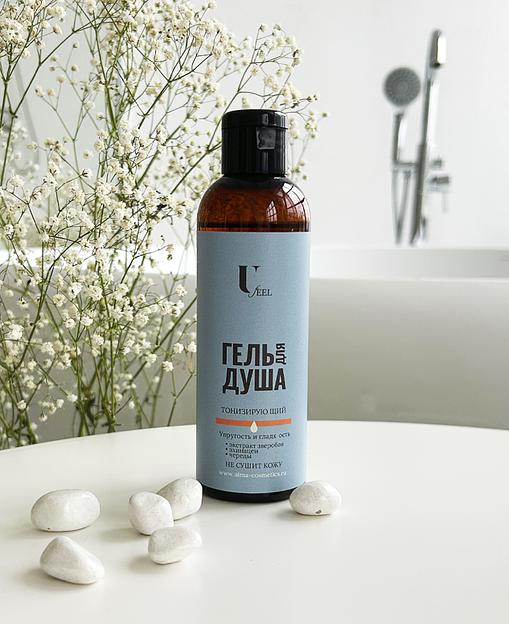 Гель для душа тонизирующий U feel, 200 мл, Опт фото 1