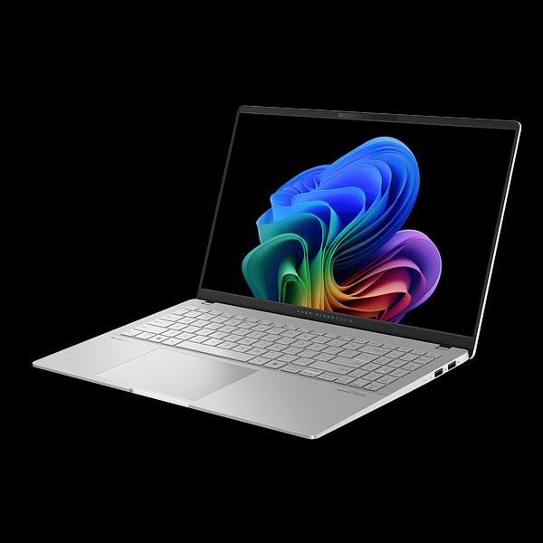 Ноутбук ASUS Vivobook S 15 OLED S5507QA-MA013W Snapdragon® X Plus X1P 42 100 3.4GHz LPDDR5X 16GB 1TB PCIE G4 SSD 15.6" 3К (2880 x 1620) OLED 120Hz WIN11 HOME Cool Silver (90NB14Q2-M00B40) фото 4