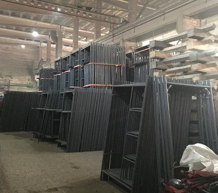 Леса строительные рамные лрсп-200 Н-40 м фото 1