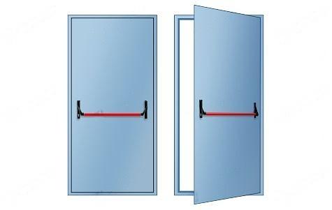 Противопожарная дверь EI-60 с антипаникой ДМП-1 опт фото 1