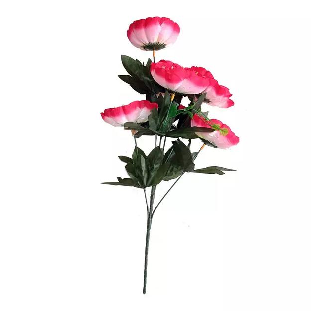 Букет пионов на 7 голов 47см 471-811 фото 4