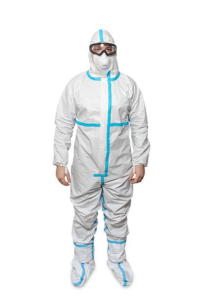 Одноразовый комбинезон химической защиты VEGA ULTRA с дополнительной проклейкой швов, опт фото 1