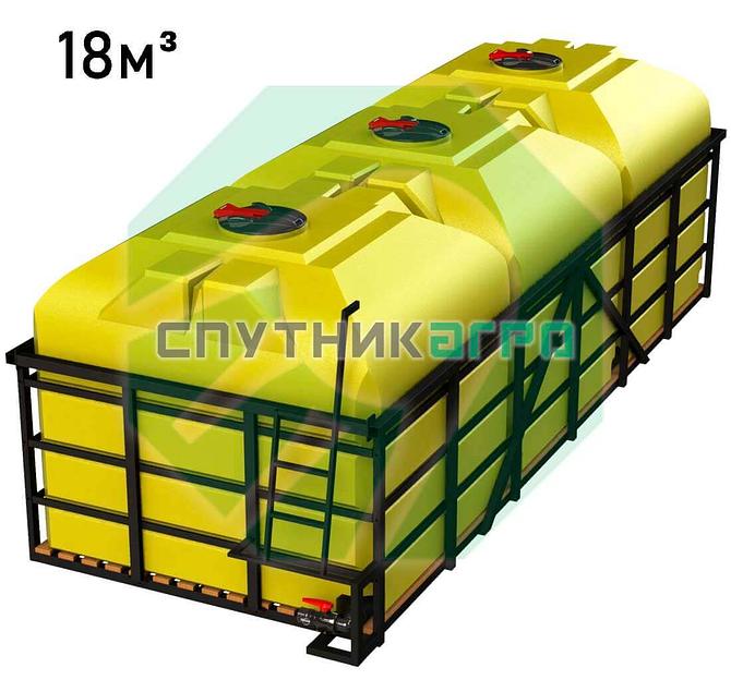 Транспортная кассета одинарная 18000 л с КВ ёмкостями фото 1