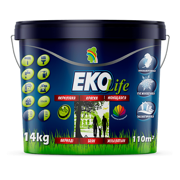 Радуга Краска "ЕКО-Life" 14кг фото 1