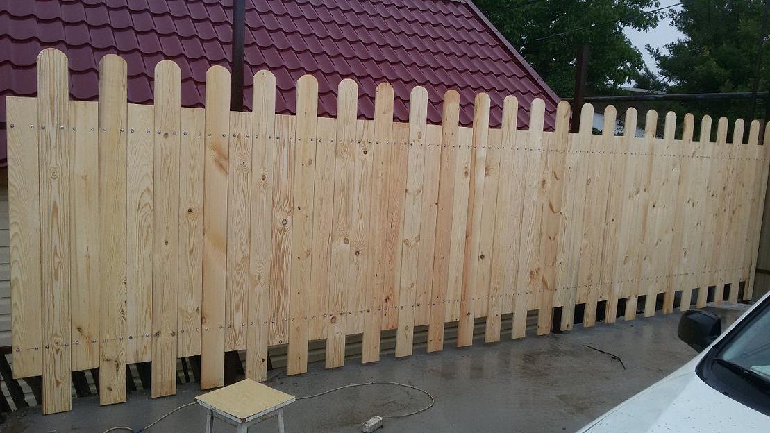 Заборы из дерева опт фото 7