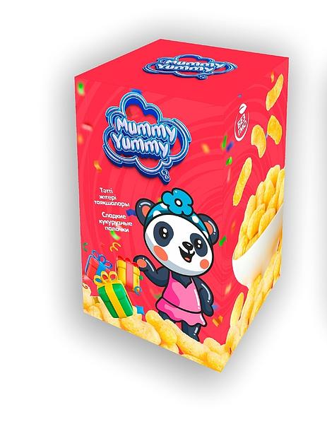 Кукурузные палочки в коробке с сюрпризом «Mummy Yummy», для девочек, м/у 150 гр фото 1