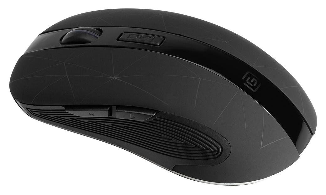 Мышь Оклик 976GW черный оптическая (1600dpi) беспроводная USB (6but) фото 3