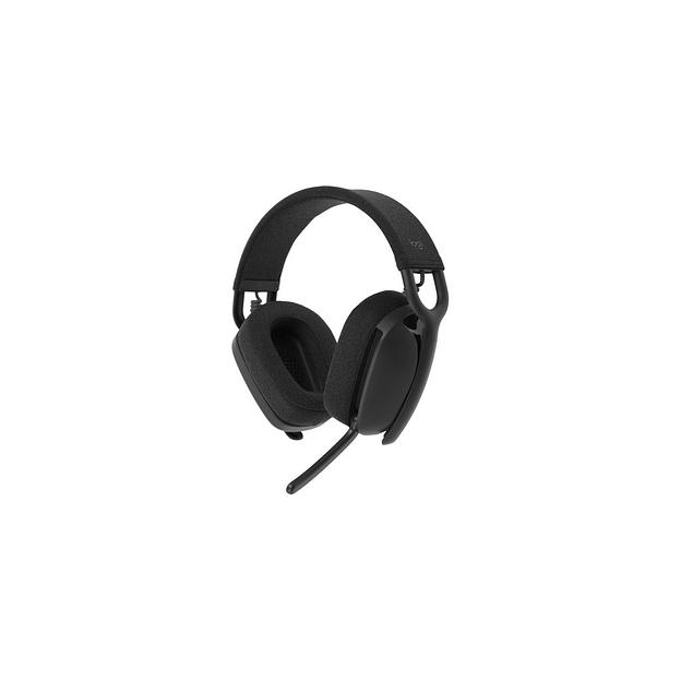 Гарнитура Logitech Zone Vibe 100, для компьютера, мониторные, Bluetooth, серый [981-001213] фото 1