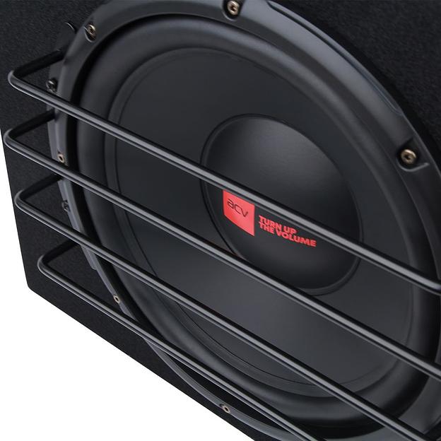 Сабвуфер автомобильный ACV CRAFT B10A 200Вт активный (25см/10") фото 7