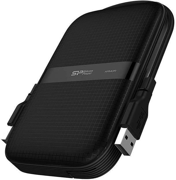 Портативный HDD Silicon Power A60, 2Tb, 2.5, USB 3.2 (SP020TBPHDA60S3A) фото 2