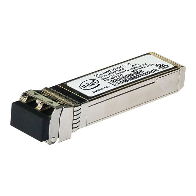 Оптический модуль Intel Ethernet SFP+ SR Optics (SFP+ transceiver module for short range fiber cables (up to 300m)) (E10GSFPSR) фото 1