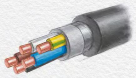 Кабель силовой ВБШвнг(А)-ХЛ ОПТ фото 1