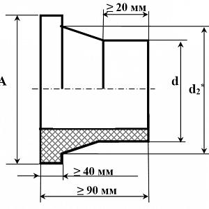 Втулка литая короткая SDR 21 фото 2