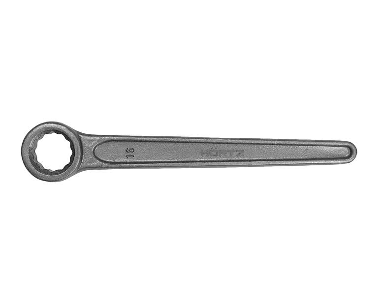 Ключ накид. одност. 16 прямой длинная ручка HOR с поверкой фото 1