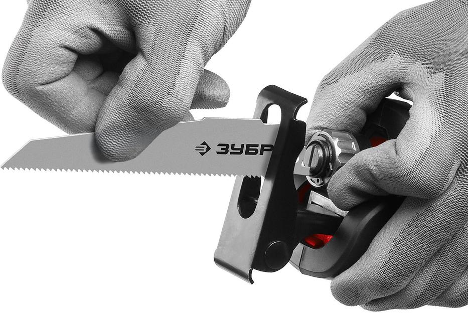 Сабельная пила Зубр СПЛ-185 аккум. 2600ход/мин фото 4