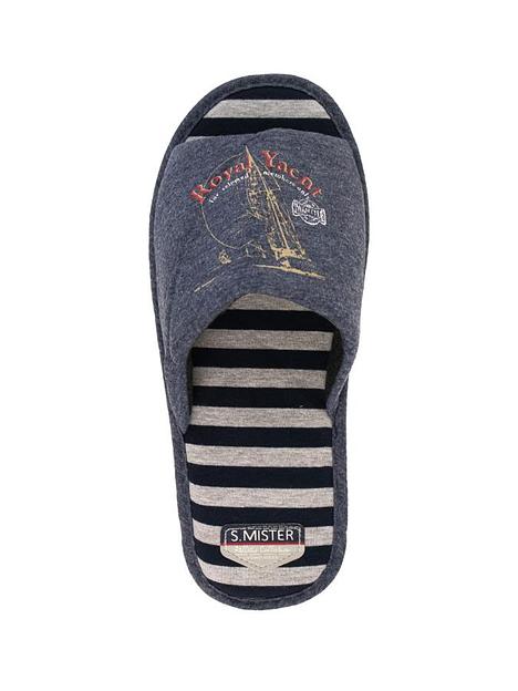 Туфли комнатные мужские А81-130 открытые ОПТ фото 1