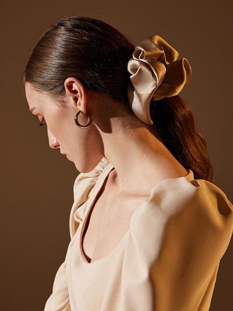 Набор шёлковых резинок Grande Amore «Cappuccino» ОПТ фото 3