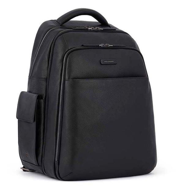 Рюкзак мужской Piquadro Modus Special CA3444MOS/N черный кожа фото 2