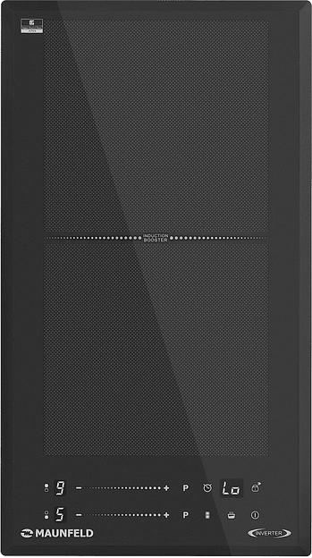 Индукционная варочная поверхность Maunfeld CVI292S2FDGR Inverter черный фото 1
