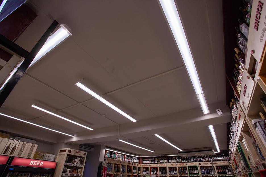 Светильник светодиодный Faros FL 58 40W RAL9005 4000K Opal опт фото 7