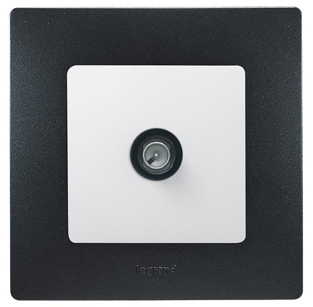 Legrand 672581 Рамка - 1 пост - Etika - антрацит фото 6