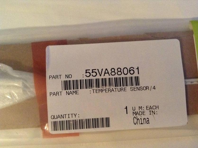 Датчик температуры термоузла Temperature Sensor - 4 Konica-Minolta bizhub Pro 920/950/1050/1051/1200 (55VA88061) фото 1