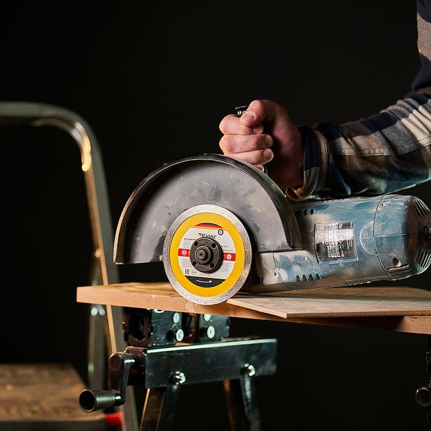 Диск алмазный отрезной сплошной 125x22.2x1.8x10 мм фото 4