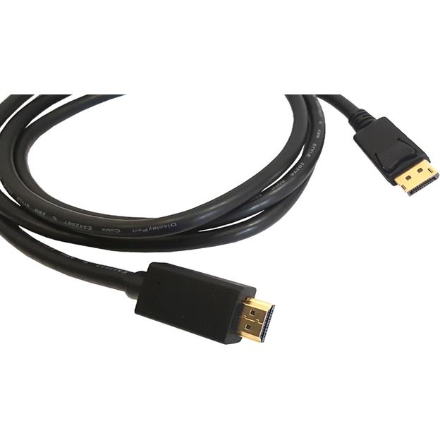 Кабель DisplayPort-HDMI (Вилка - Вилка), 4,6 м Kramer C-DPM/HM-15 фото 2