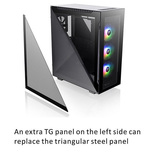 Корпус Thermaltake Divider 500 TG черный без БП ATX 3x120mm 3x140mm 2xUSB3.0 audio bott PSU фото 3