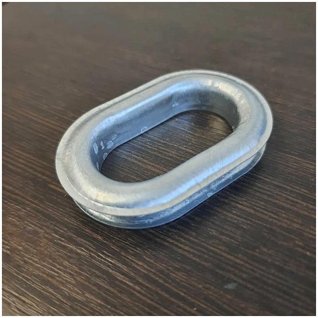 Люверс овальный 42×22 мм фото 4