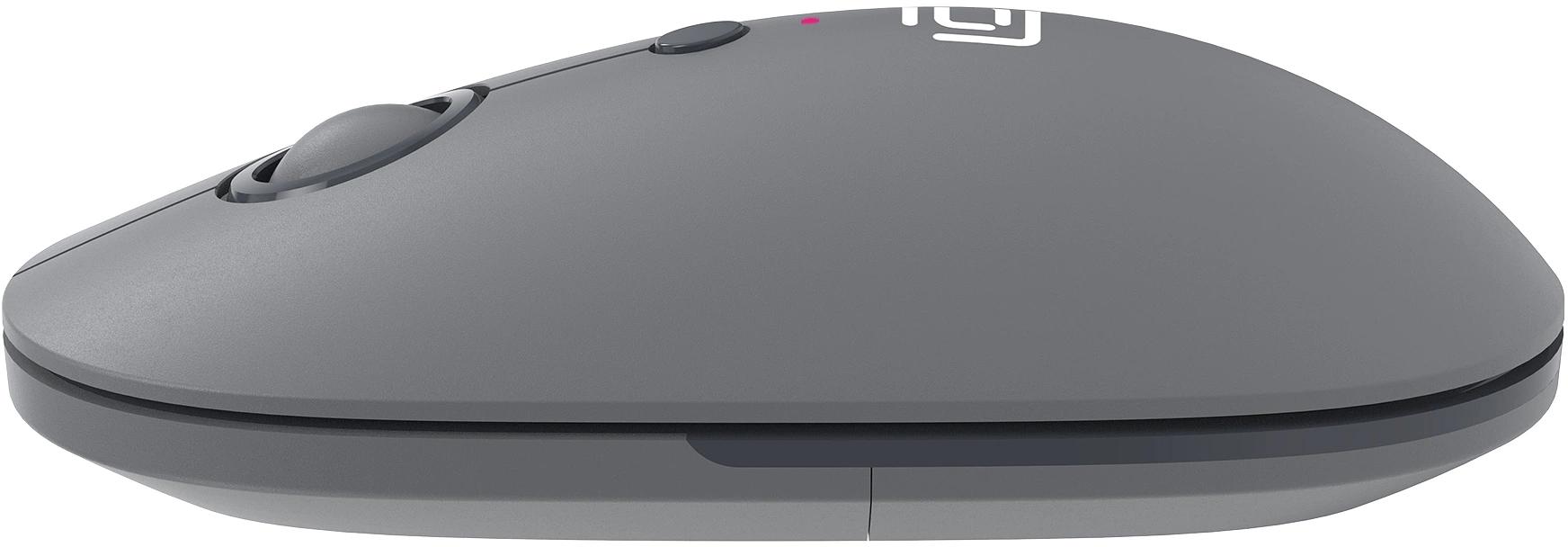 Мышь Оклик 409MW графитовый оптическая 1600dpi беспров. BT/Radio USB для ноутбука 4but (2007545) фото 3