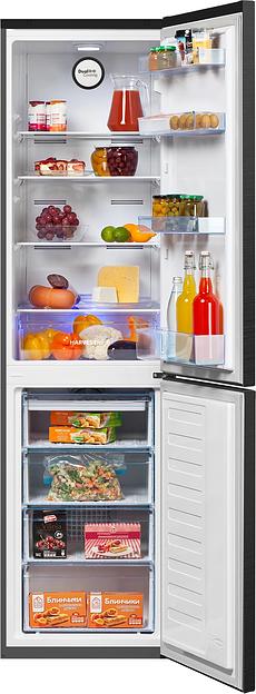 Холодильник Beko B3R0CNK332HXBR 2-хкамерн. черный сапфир фото 1