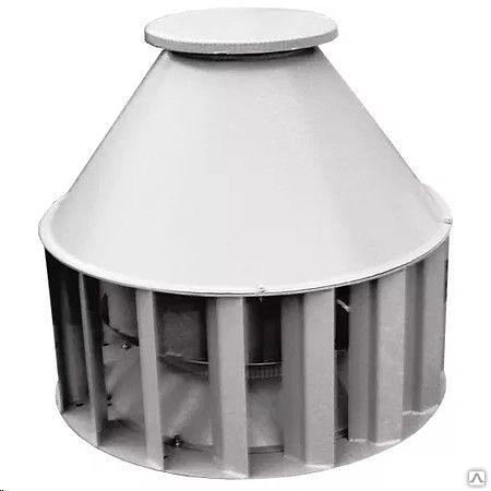 Вентилятор крышный ВКР промышленный 15 кВт 1500 об/мин. № 8 углеродистая сталь фото 1