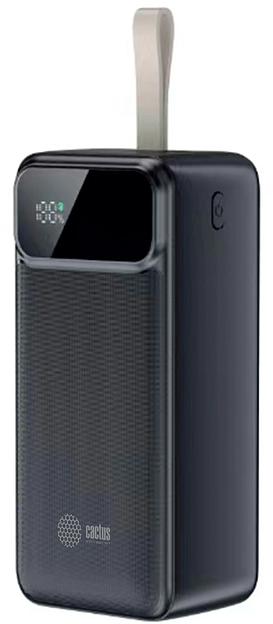 Мобильный аккумулятор Cactus CS-PBFSND-40000 40000mAh 65W 3A черный фото 3
