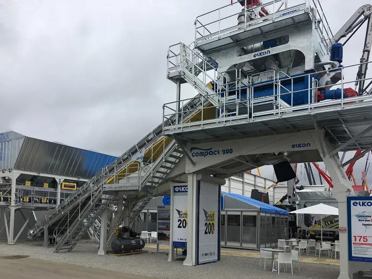 Стационарный бетонный завод ELKOMIX 200 фото 3