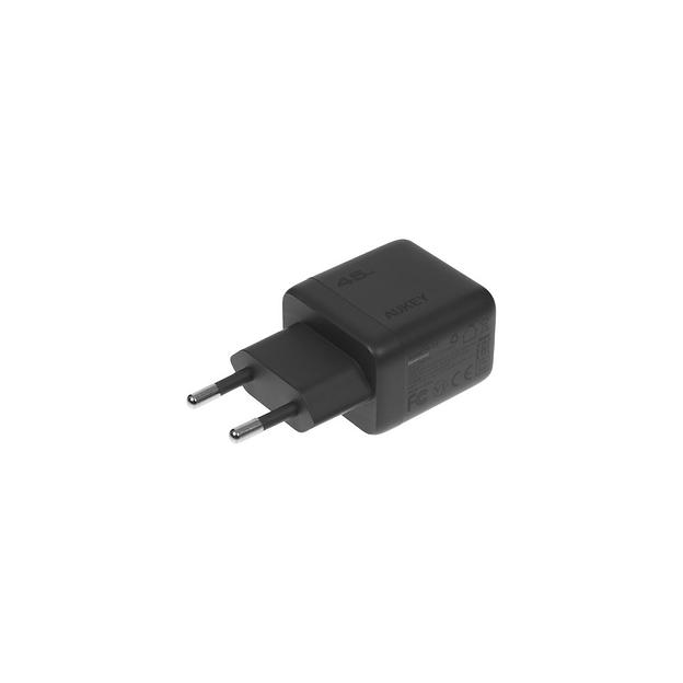 Сетевое зарядное устройство AUKEY PA-C2G, USB-C, 45Вт, 3A, серый [awc-pa-c2g] фото 1