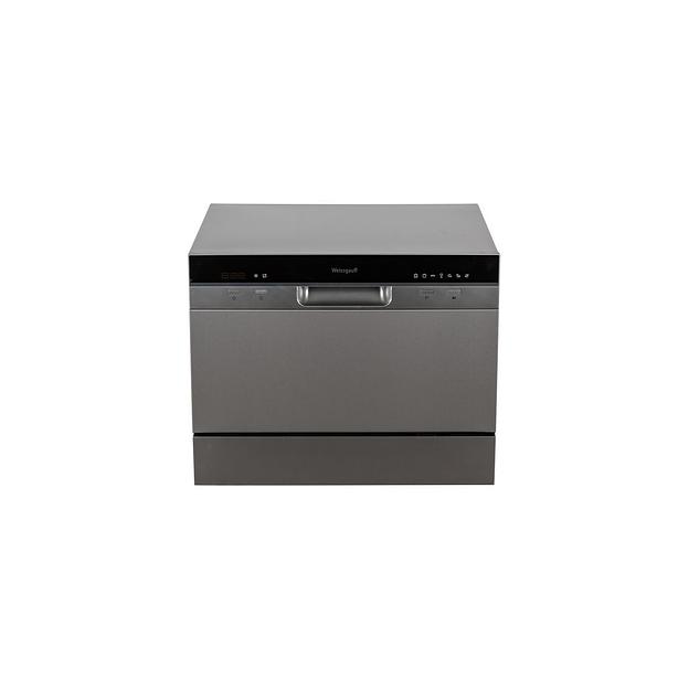 Посудомоечная машина WEISSGAUFF TDW 4017 DS, компактная, 55см, загрузка 6 комплектов, серебристая [424447] фото 1