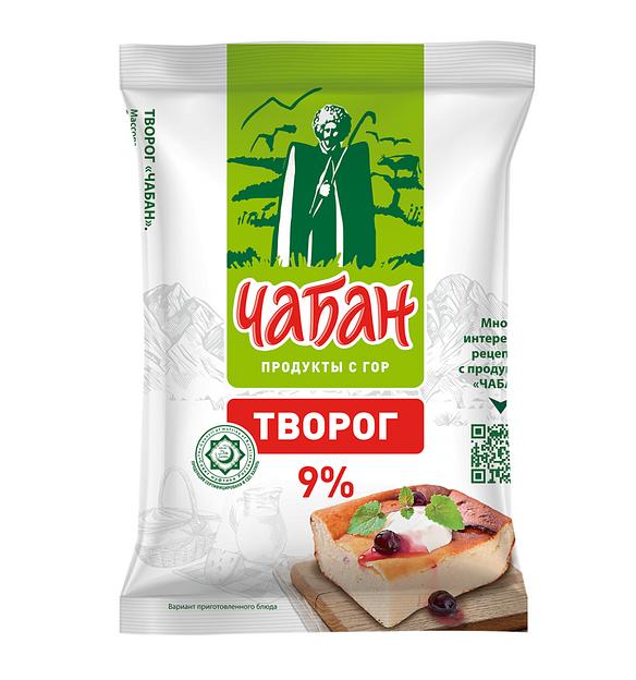 Творог «Чабан» 9 % флоупак 180 г фото 1