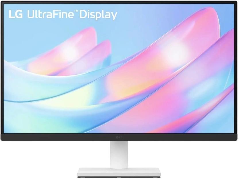МОНИТОР 27" LG 27US500-W Silver-White (IPS, 3840x2160, 5 ms, 178°/178°, 300 cd/m, 1000:1, +2xНDMI 2.0, +DisplayPort 1.4) фото 1