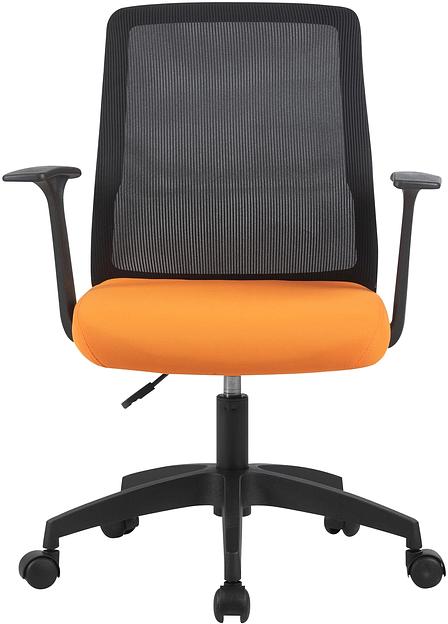 Кресло Cactus CS-MC222-BKOR черный сиденье оранжевый фото 2