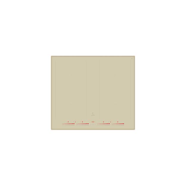 Индукционная варочная поверхность LEX EVI 641C IV, конфорок: 4 шт., стеклокерамика, независимая, слоновая кость фото 1