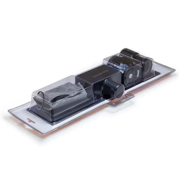 Трап (лоток) для душа 50 см с горизонтальный выпуском TIM, черный, опт фото 4